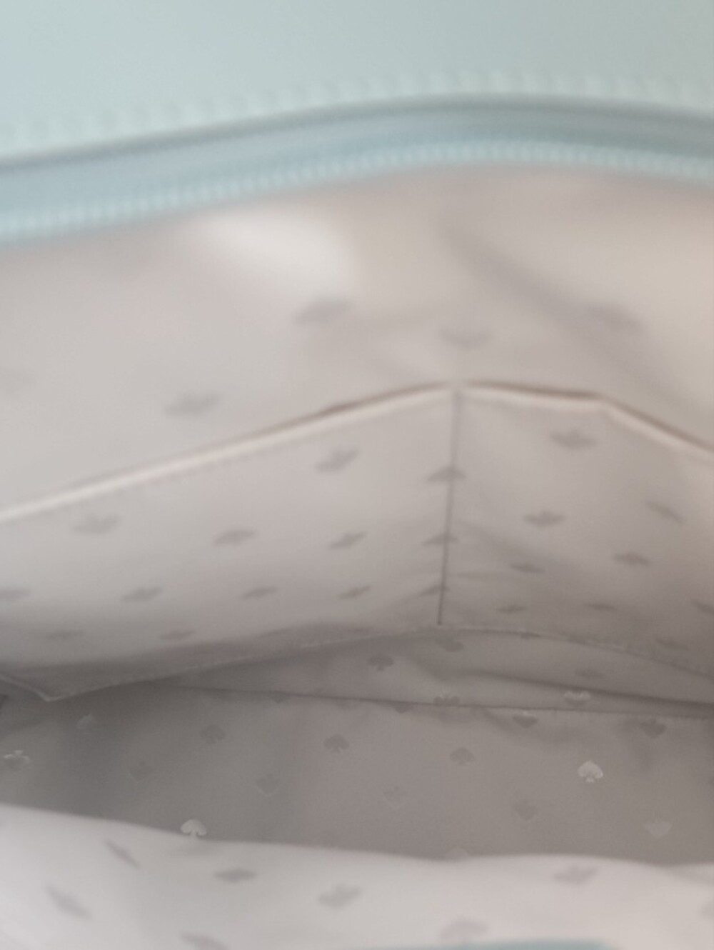 kate spade blue daisy print tote - Picture 7 of 15